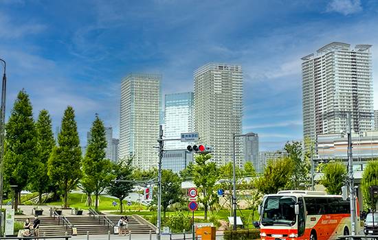 タワーマンション遠景